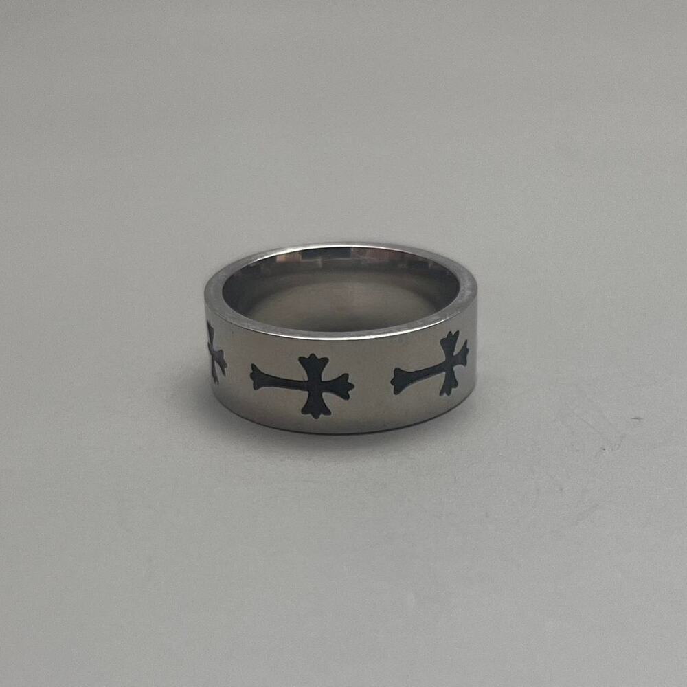 Y2k grunge silver and black